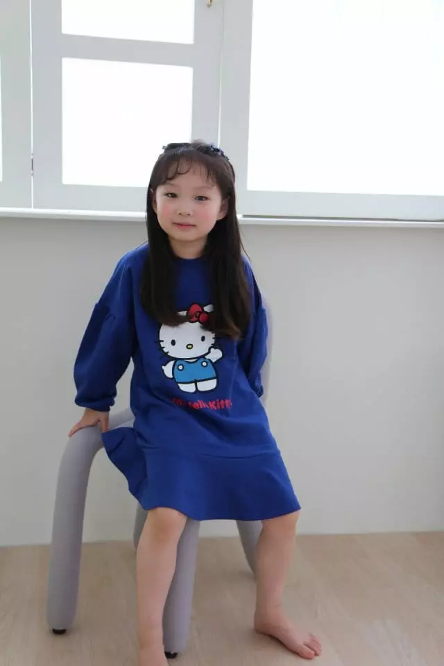 Heart Baby - Korean Children Fashion - #minifashionista - Kitty One-piece - 2