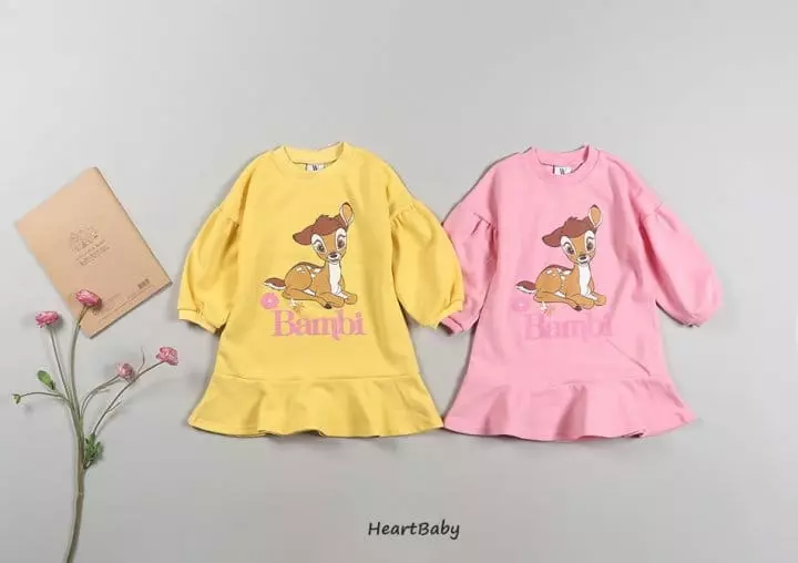 Heart Baby - Korean Children Fashion - #prettylittlegirls - Bambi One-piece - 6