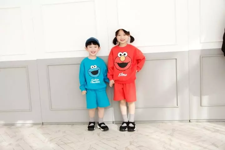 Heart Baby - Korean Children Fashion - #prettylittlegirls - Sesame Short Top Bottom Set - 5