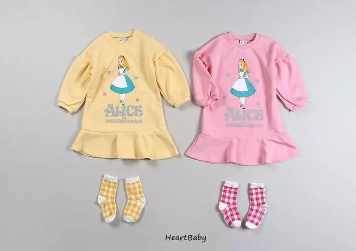 Heart Baby - Korean Children Fashion - #minifashionista - Alice One-piece - 4