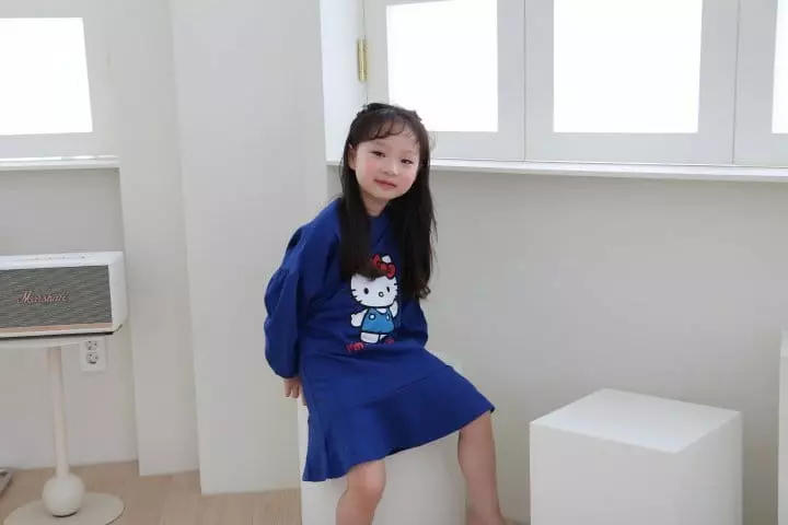 Heart Baby - Korean Children Fashion - #prettylittlegirls - Kitty One-piece - 4