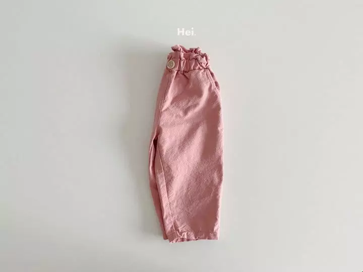 Hei - Korean Children Fashion - #kidzfashiontrend - Button Pants - 4