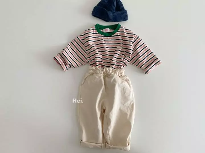 Hei - Korean Children Fashion - #Kfashion4kids - Stripes Tee - 7