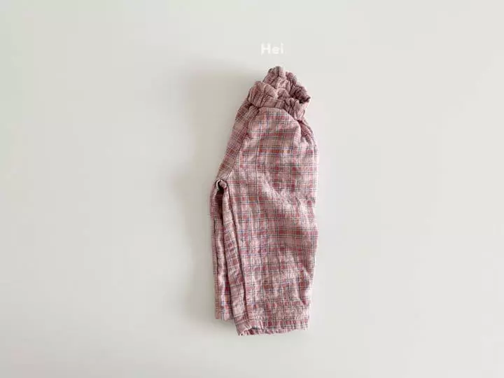 Hei - Korean Children Fashion - #Kfashion4kids - Check Pants - 6