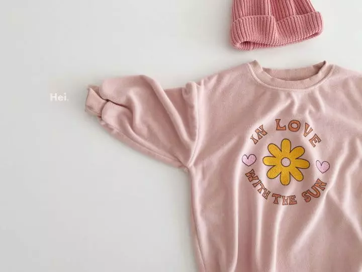 Hei - Korean Children Fashion - #kidzfashiontrend - Flower Long Tee - 4