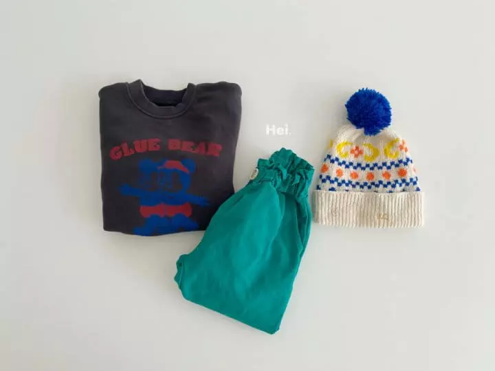Hei - Korean Children Fashion - #childofig - Bear Sweatshirt - 9