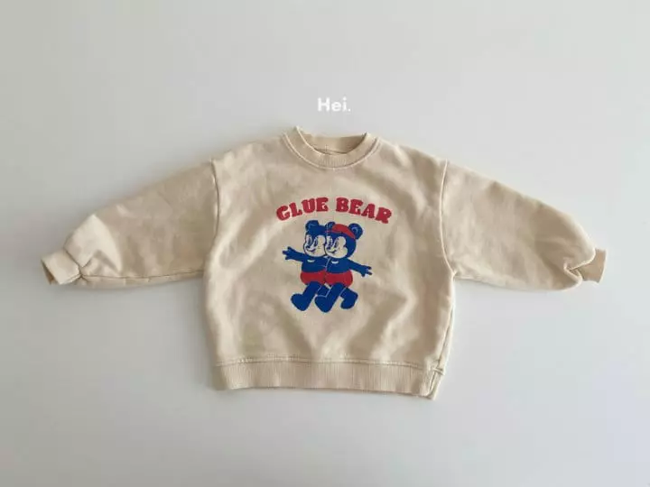 Hei - Korean Children Fashion - #childrensboutique - Bear Sweatshirt - 10