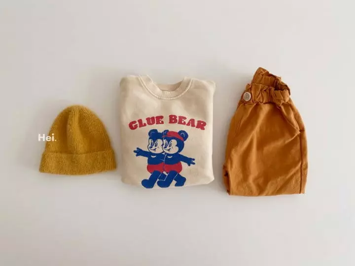 Hei - Korean Children Fashion - #designkidswear - Bear Sweatshirt - 11