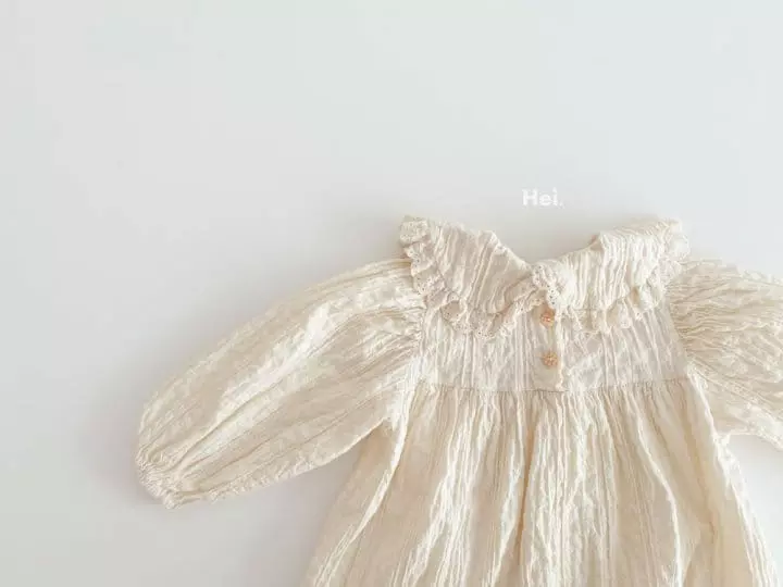 Hei - Korean Children Fashion - #designkidswear - Petit One-piece - 3
