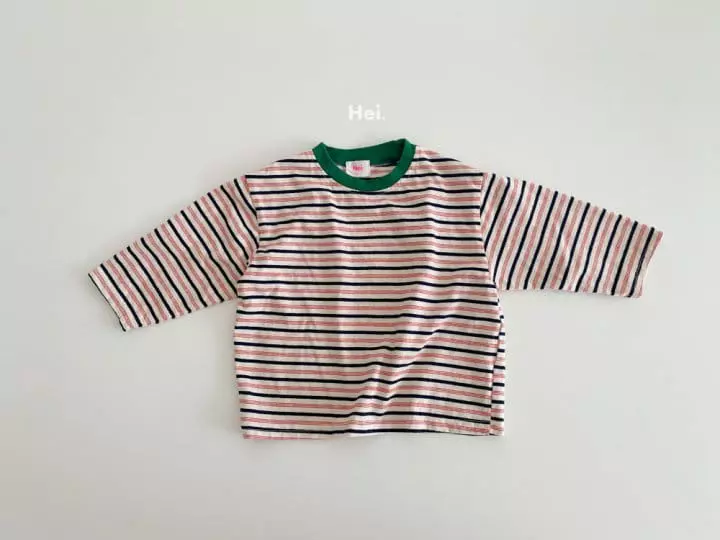 Hei - Korean Children Fashion - #designkidswear - Stripes Tee