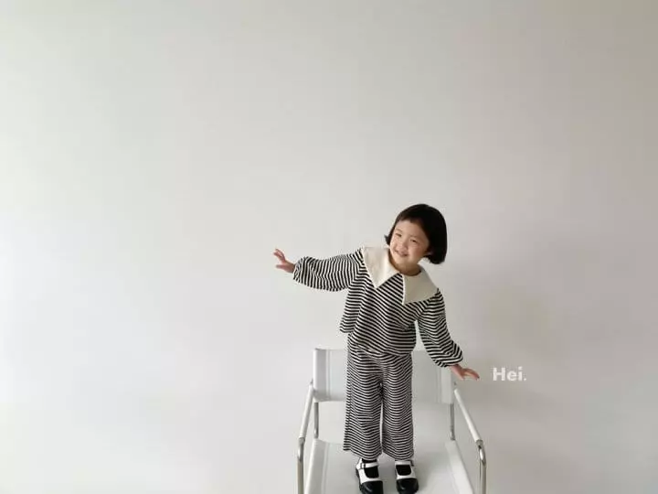 Hei - Korean Children Fashion - #discoveringself - Bling Top Bottom Set - 8