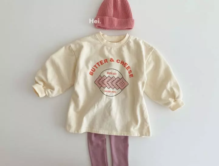 Hei - Korean Children Fashion - #discoveringself - Bisket Long Tee - 6
