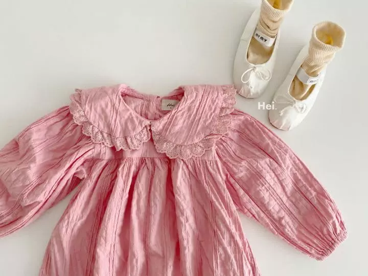 Hei - Korean Children Fashion - #designkidswear - Petit One-piece - 4