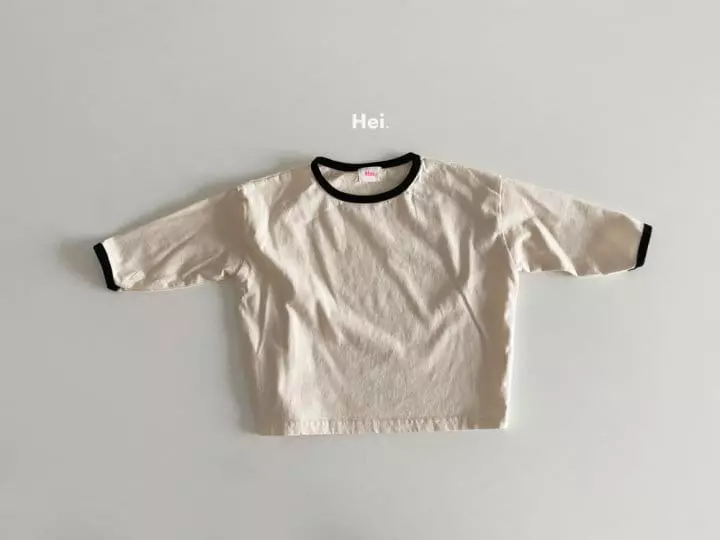 Hei - Korean Children Fashion - #fashionkids - Piping Tee