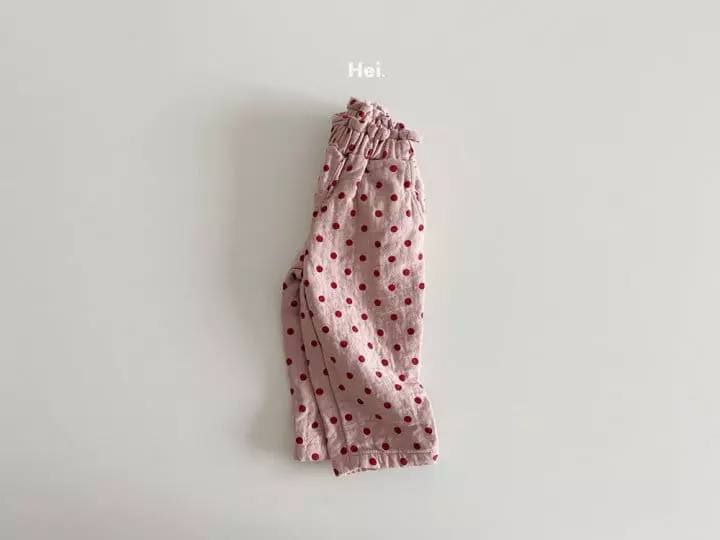 Hei - Korean Children Fashion - #kidsshorts - Dot Pants - 3