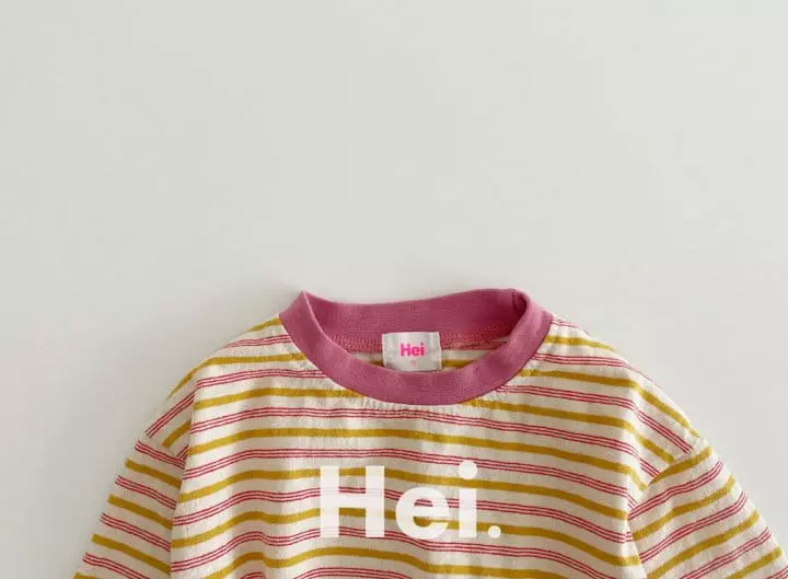 Hei - Korean Children Fashion - #fashionkids - Stripes Tee - 4
