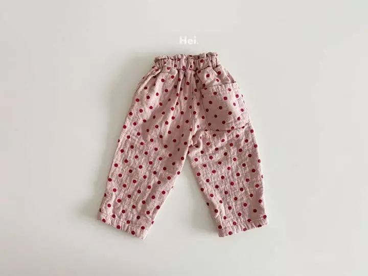 Hei - Korean Children Fashion - #kidsshorts - Dot Pants - 4