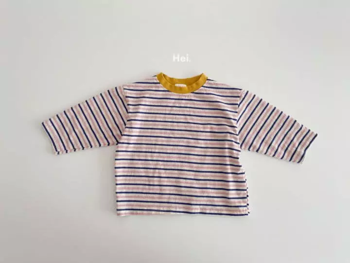 Hei - Korean Children Fashion - #kidsstore - Stripes Tee - 5