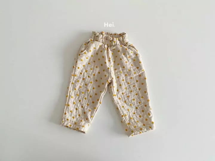 Hei - Korean Children Fashion - #kidzfashiontrend - Dot Pants - 5