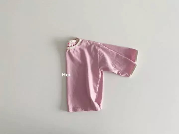 Hei - Korean Children Fashion - #kidsstore - Piping Tee - 4