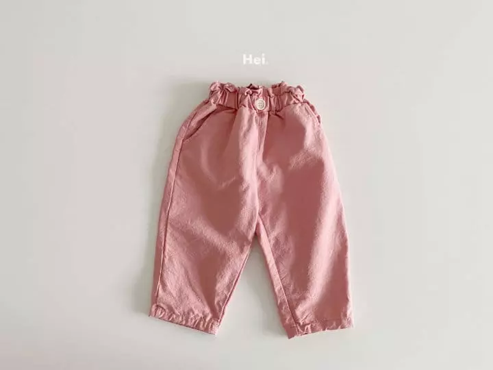 Hei - Korean Children Fashion - #kidzfashiontrend - Button Pants - 3
