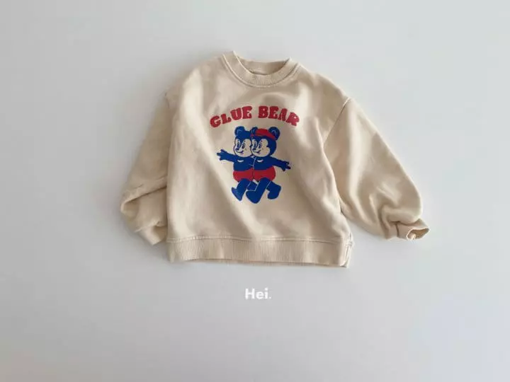 Hei - Korean Children Fashion - #kidzfashiontrend - Bear Sweatshirt - 2