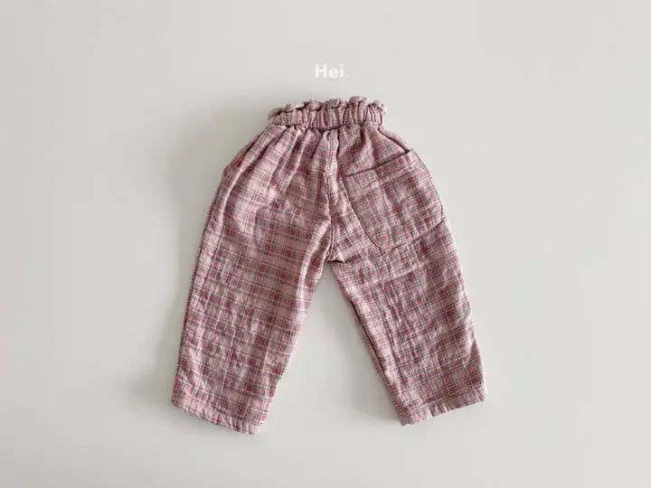 Hei - Korean Children Fashion - #littlefashionista - Check Pants - 7