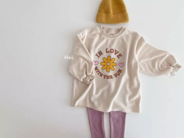 Hei - Korean Children Fashion - #littlefashionista - Flower Long Tee - 5