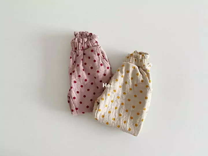 Hei - Korean Children Fashion - #magicofchildhood - Dot Pants - 8
