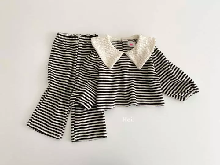 Hei - Korean Children Fashion - #magicofchildhood - Bling Top Bottom Set