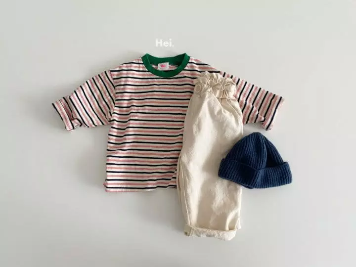 Hei - Korean Children Fashion - #magicofchildhood - Stripes Tee - 9