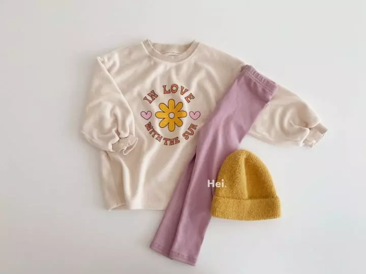 Hei - Korean Children Fashion - #magicofchildhood - Flower Long Tee - 6