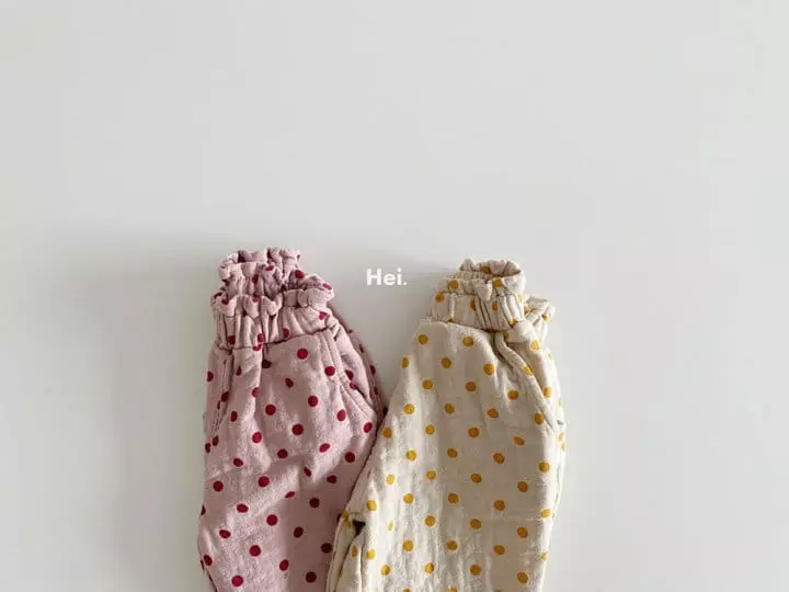 Hei - Korean Children Fashion - #minifashionista - Dot Pants - 9