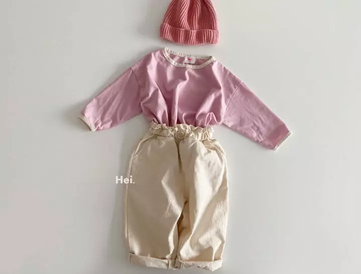 Hei - Korean Children Fashion - #minifashionista - Piping Tee - 8