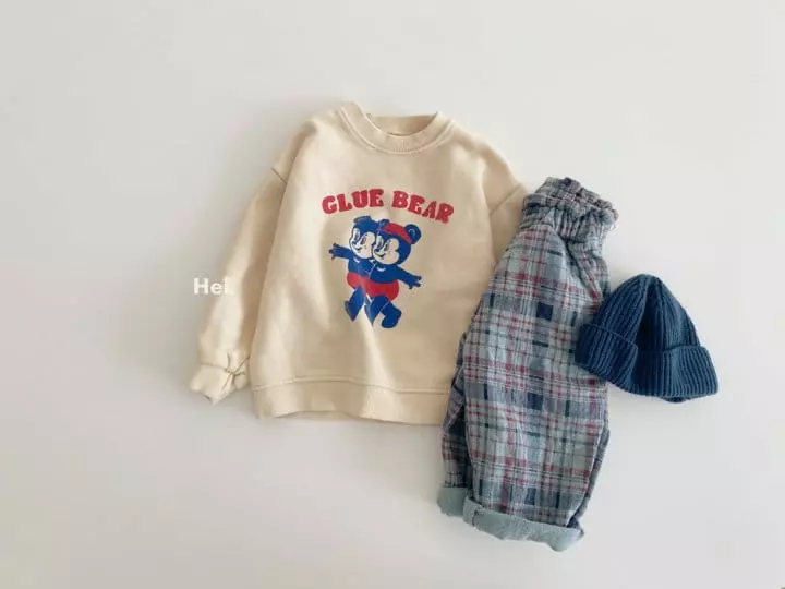 Hei - Korean Children Fashion - #minifashionista - Bear Sweatshirt - 6