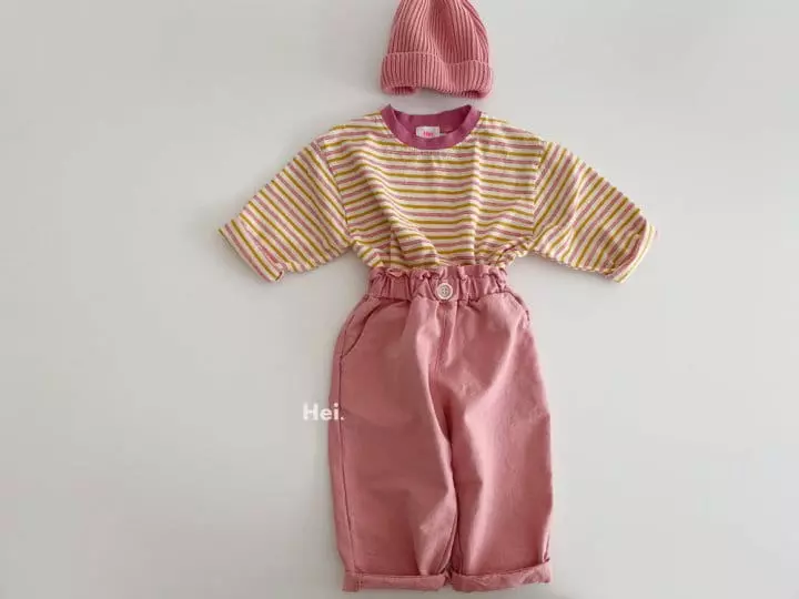 Hei - Korean Children Fashion - #minifashionista - Stripes Tee - 10