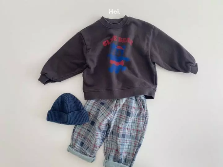 Hei - Korean Children Fashion - #minifashionista - Check Pants - 9
