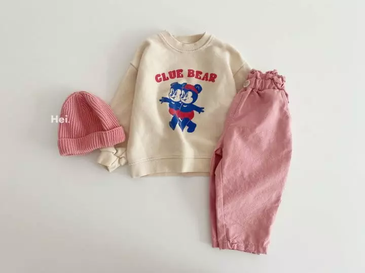 Hei - Korean Children Fashion - #prettylittlegirls - Bear Sweatshirt - 7