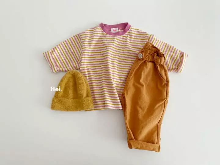 Hei - Korean Children Fashion - #prettylittlegirls - Stripes Tee - 11