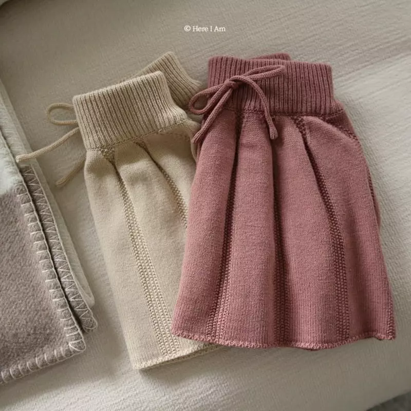 Here I Am - Korean Children Fashion - #kidsshorts - Pure Knit Skirt - 10