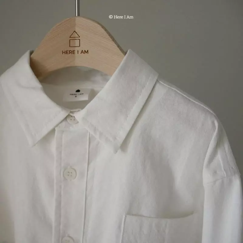 Here I Am - Korean Children Fashion - #kidsshorts - Roy Shirt - 7