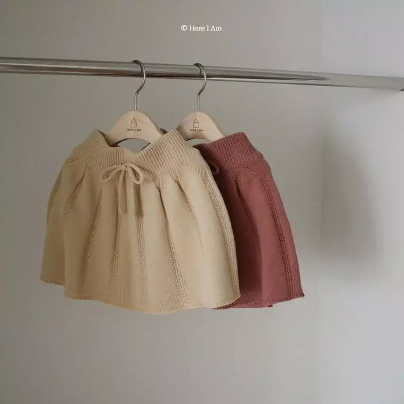 Here I Am - Korean Children Fashion - #kidsstore - Pure Knit Skirt - 11