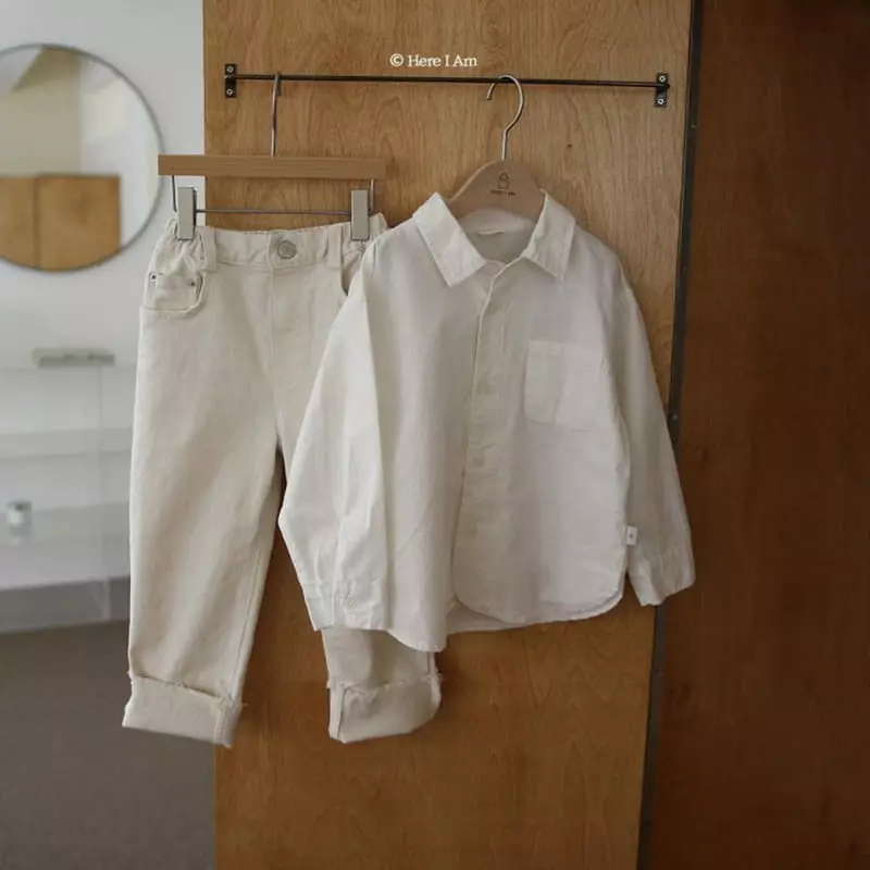 Here I Am - Korean Children Fashion - #littlefashionista - Vintage Cutting Jeans - 10