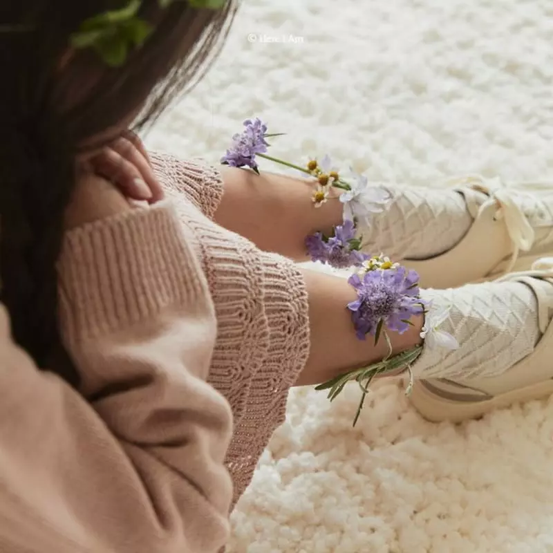 Here I Am - Korean Children Fashion - #magicofchildhood - Dia Socks - 2