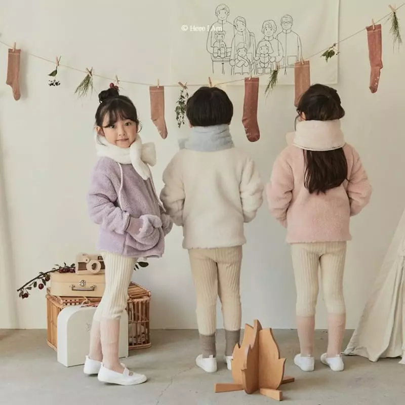 Here I Am - Korean Children Fashion - #prettylittlegirls - Kinder Socks - 6