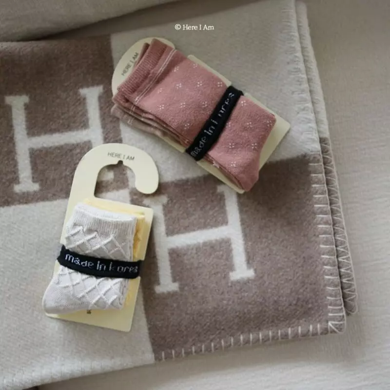 Here I Am - Korean Children Fashion - #toddlerclothing - Dia Socks - 6