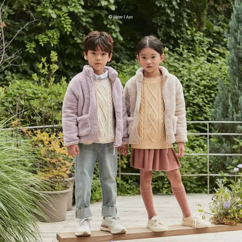 Here I Am - Korean Children Fashion - #toddlerclothing - Pure Knit Skirt - 3