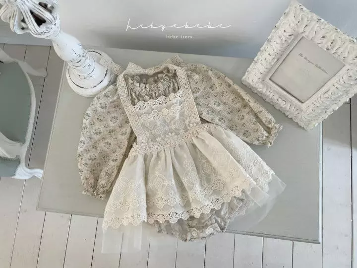 Hi Byebebe - Korean Baby Fashion - #babyboutique - Ella Smocking Bodysuit - 7