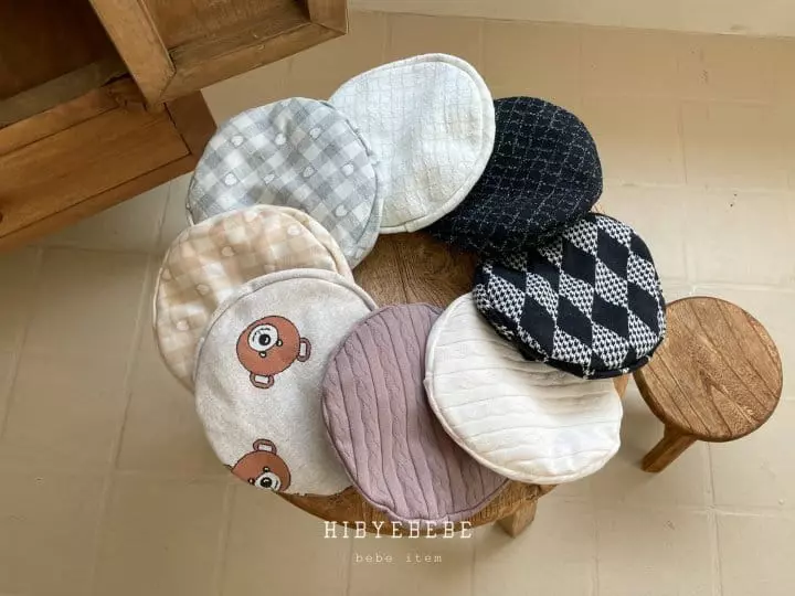 Hi Byebebe - Korean Baby Fashion - #babyboutique - Mos Bear Knit Beret Hat - 3
