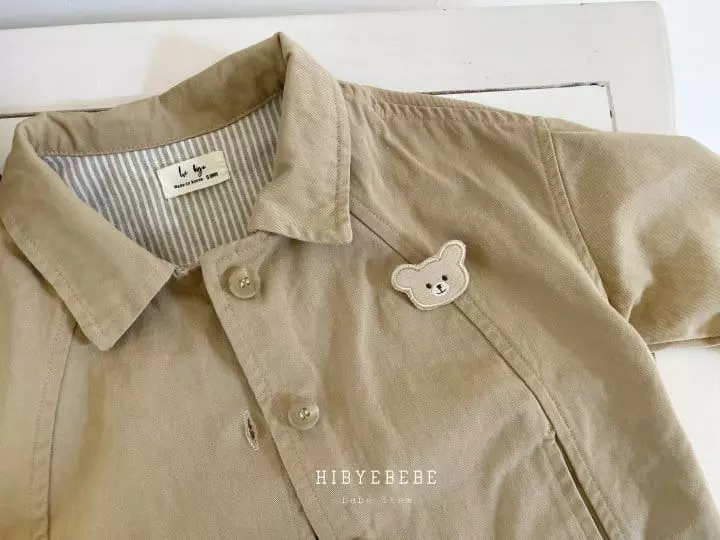 Hi Byebebe - Korean Baby Fashion - #babyboutique - Kid Bear Jacket - 4